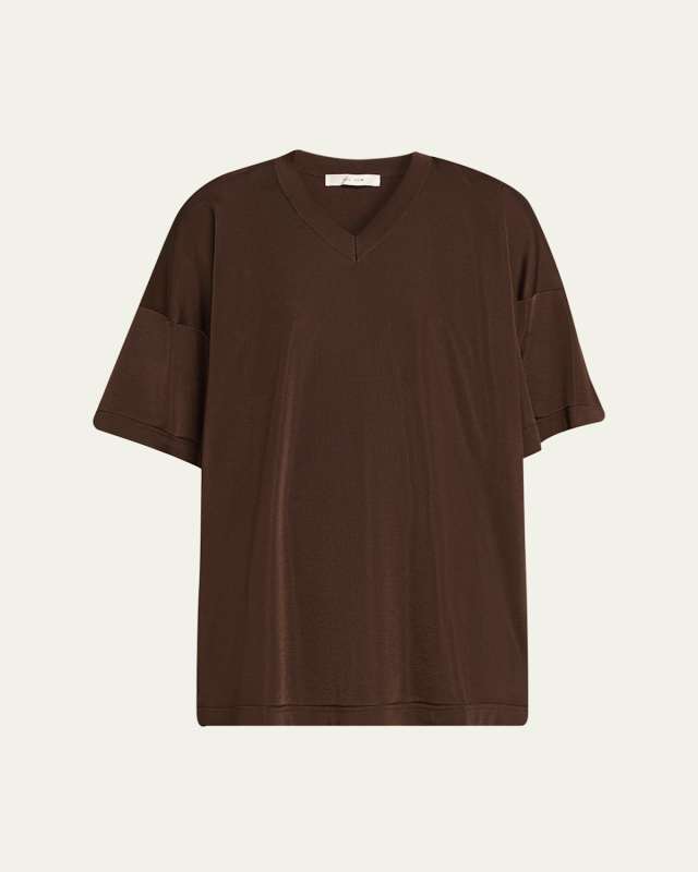 Kristen V-Neck Short-Sleeve Top